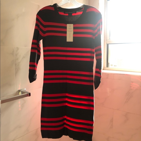 French Connection Wool Sweater Dress - Picture 1 of 2